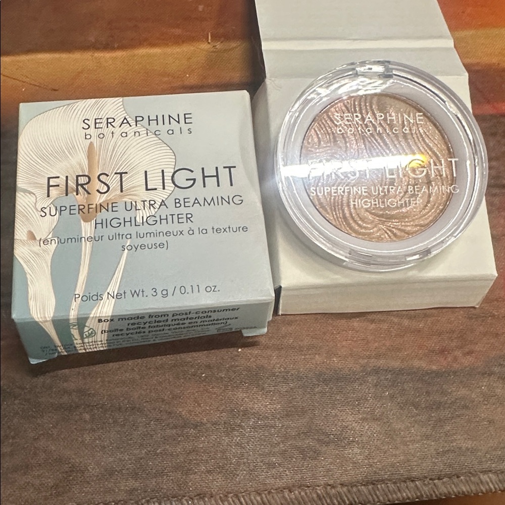 🔴 SERAPHINE First Light Superfine Ultra Beaming Highlighter - Melon Sorbet